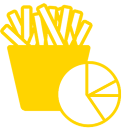 Frieten geel logo