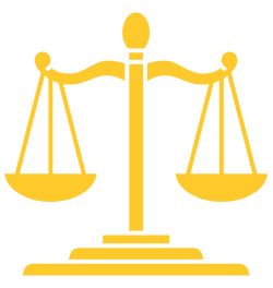 Wettelijke documenten geel logo
